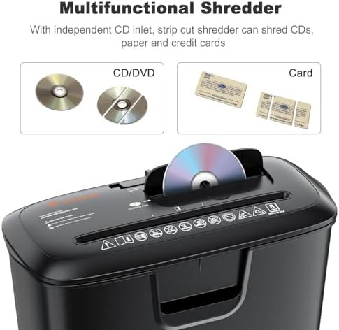 Strip cut shredder for cards and discs — photo 3