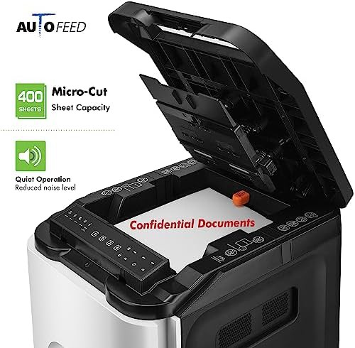 Commercial 400 sheet auto feed micro cut — photo 5