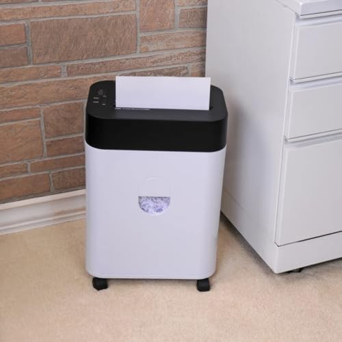 Black and white fourteen sheet shredder — photo 3