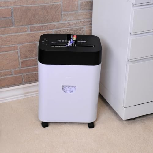 Black and white fourteen sheet shredder — photo 4