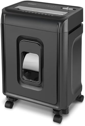 High security P-5 8 sheet micro cut shredder