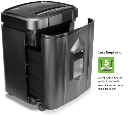 Micro cut shredder with 40 minute run time — photo 4