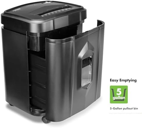 Sixteen sheet cross cut shredder with CD slot — photo 4