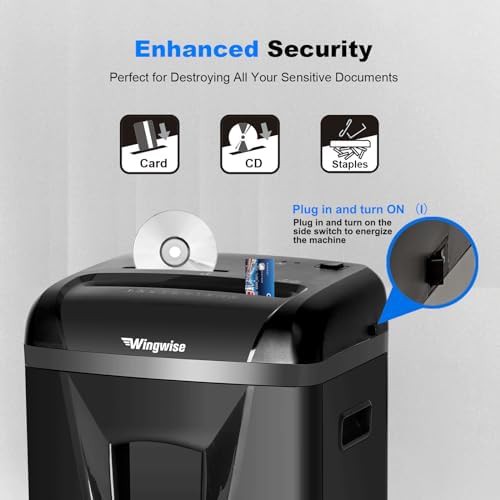Nine sheet micro cut high security shredder — photo 5