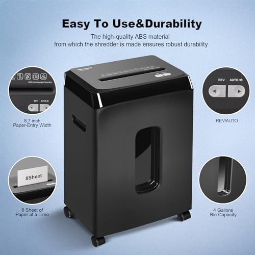 Eight sheet four gallon lite shredder — photo 5