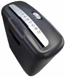 Black six sheet strip cut shredder