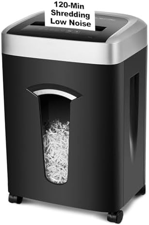 Continuous run shredder with overheat protection