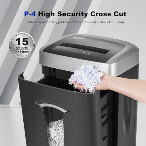Continuous run shredder with overheat protection — photo 3
