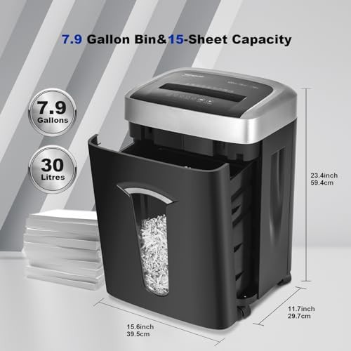 Continuous run shredder with overheat protection — photo 4
