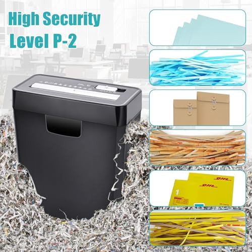 Eight sheet strip cut home shredder — photo 3