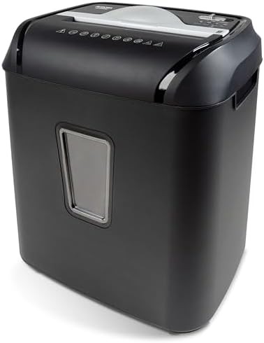 Anti jam 12 sheet crosscut paper shredder