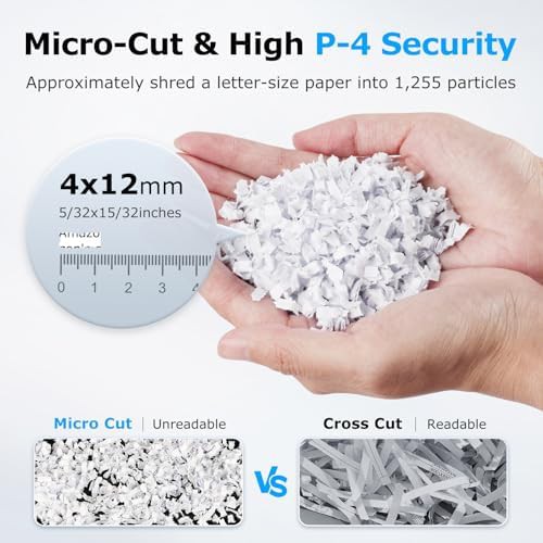 Large capacity automatic feed micro cut shredder — photo 4