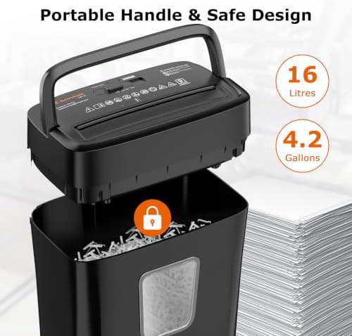 Nine sheet cross cut security shredder — photo 4