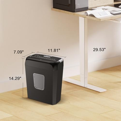 Cross cut shredder with 3.4 gallon bin — photo 5