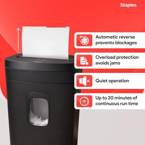 Anti jam 12 sheet micro cut shredder — photo 5