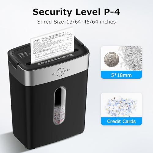 Ten sheet cross cut shredder for staples — photo 3