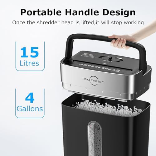 Ten sheet cross cut shredder for staples — photo 4