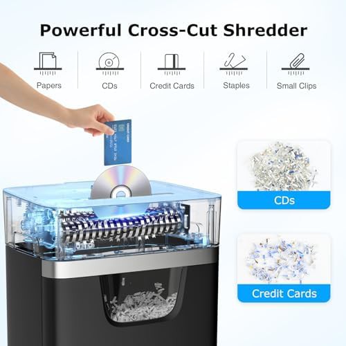 Fourteen sheet continuous run cross cut shredder — photo 3
