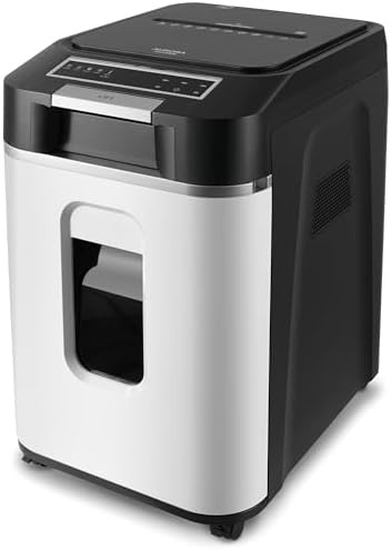 Commercial grade 220 sheet auto feed micro cut shredder