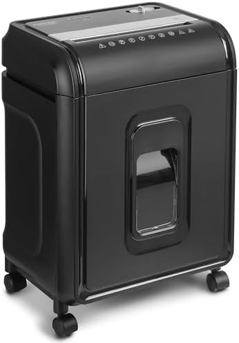High security micro cut shredder with sixty minute run
