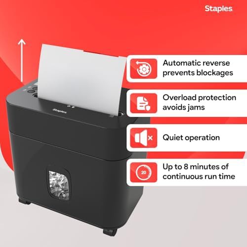 Compact 12 sheet micro cut desktop shredder — photo 5