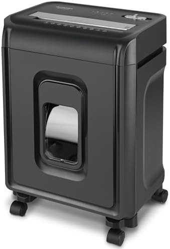 Professional twelve sheet crosscut with four gallon bin