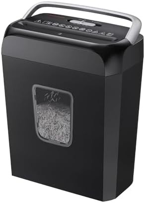 Six sheet cross cut with clear bin