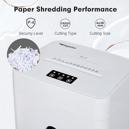 Quiet white shredder forty two decibels — photo 3