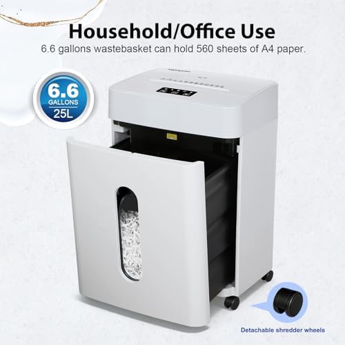 Quiet white shredder forty two decibels — photo 4
