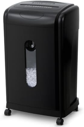 Ten sheet quiet micro cut shredder