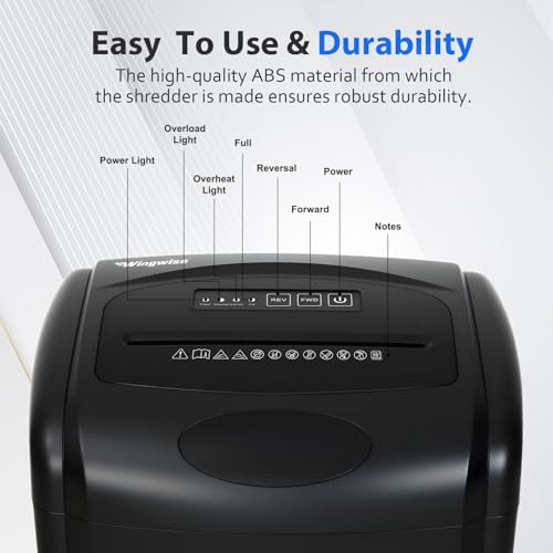 Ten sheet quiet micro cut shredder — photo 5