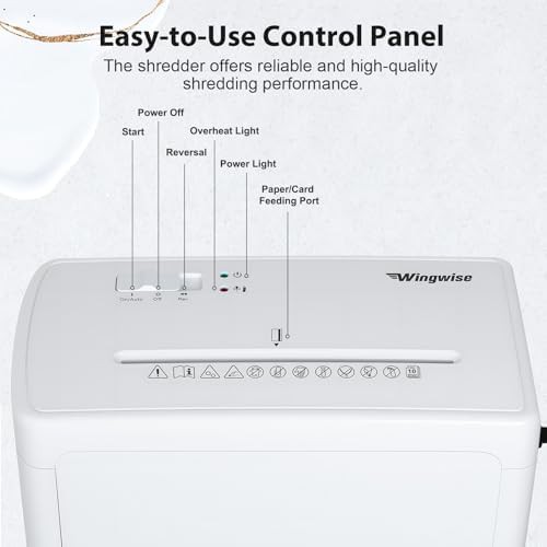 White ultra low noise quiet shredder — photo 4