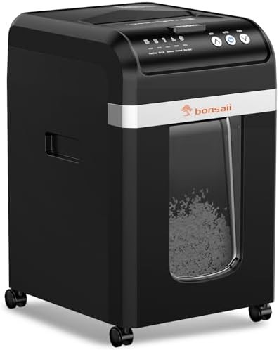 Auto feed micro cut office shredder