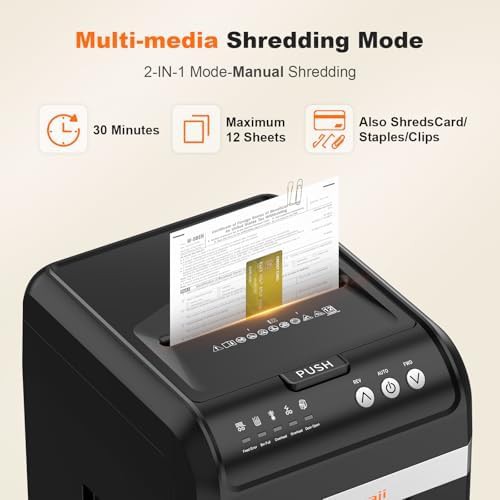 Auto feed micro cut office shredder — photo 3