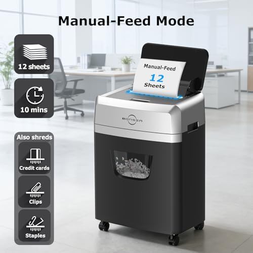 Automatic feed micro cut office paper shredder — photo 3