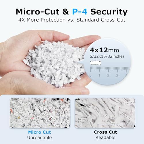 Automatic feed micro cut office paper shredder — photo 4