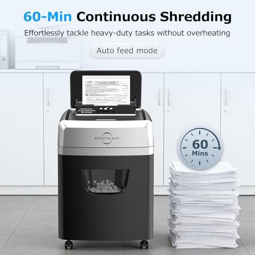 Automatic feed micro cut office paper shredder — photo 5