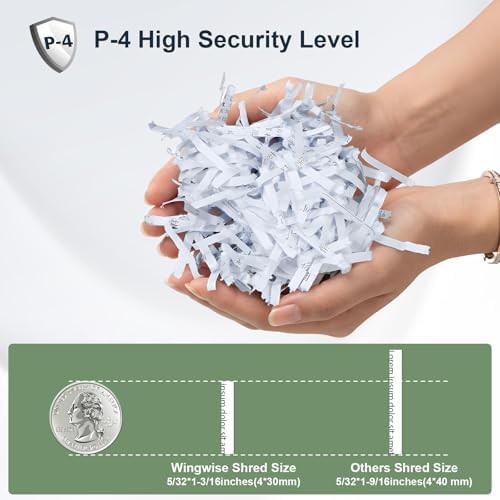 Sixty sheet auto feed staple friendly shredder — photo 4