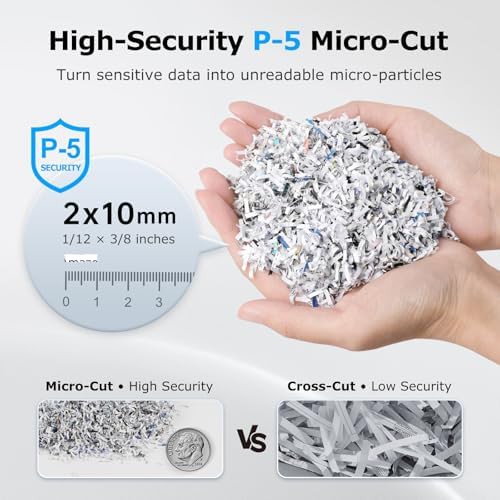 High security P-5 automatic feed shredder — photo 4