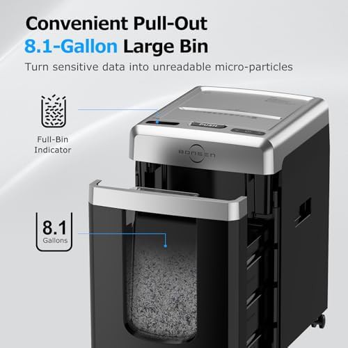 High security P-5 automatic feed shredder — photo 5