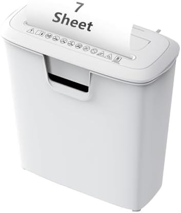 White strip cut low noise shredder