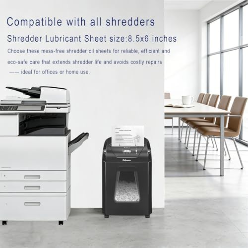 Lubricant sheets for shredder blade sharpening — photo 5