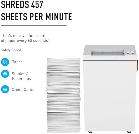 HIPAA compliant cross cut deskside shredder — photo 3