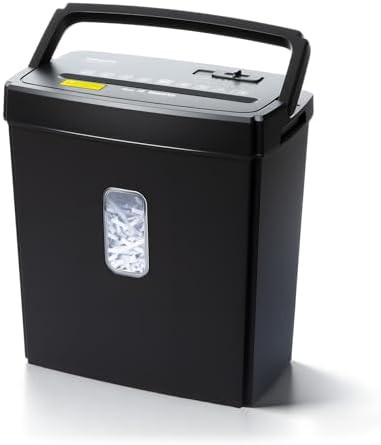 Ten sheet cross cut home shredder