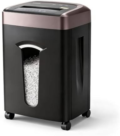 Heavy duty micro cut eight gallon shredder