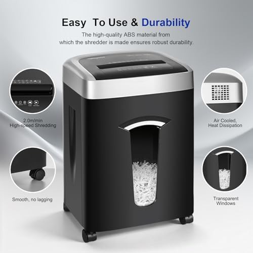 Eighteen sheet heavy duty continuous shredder — photo 5