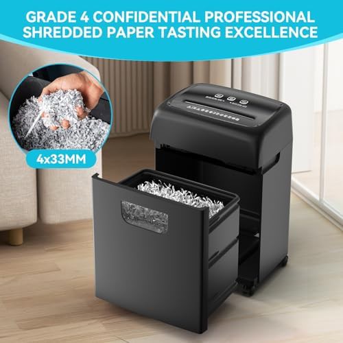 Heavy duty eighteen sheet cross cut shredder — photo 4