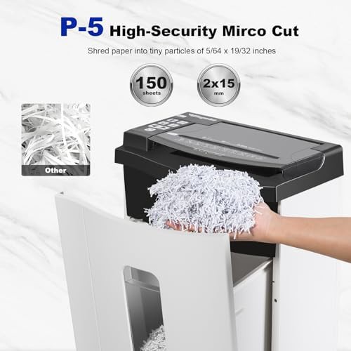 Automatic feed micro cut paper shredder — photo 3