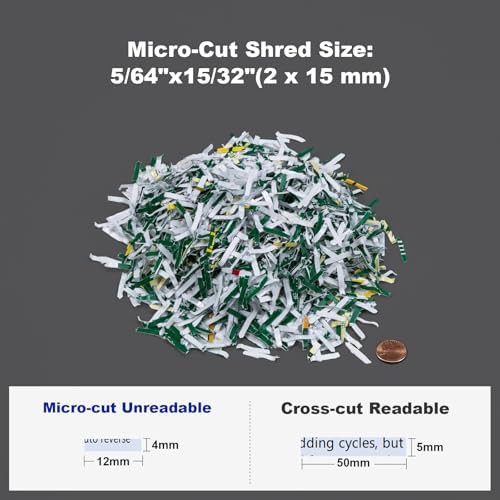 Automatic feed micro cut paper shredder — photo 4