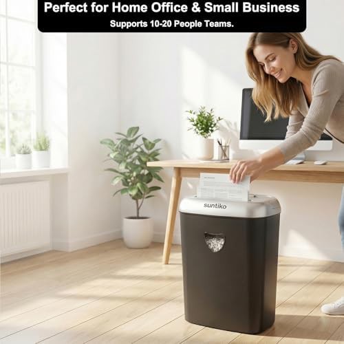 Heavy duty 14 sheet cross cut shredder — photo 5